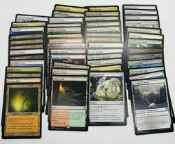 MTG 52 Card Land Pack - 52 Non-basic Lands Includes Rares And Foil - Image 1
