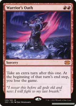 Warrior's Oath [2X2 - 130] - NM [Normal] TCG MTG - Image 1