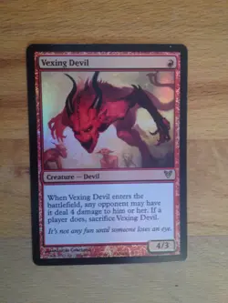 Vexing Devil - MTG - Avacyn Restored (Rare) FOIL - Image 1