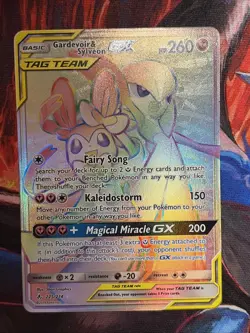 Pokemon Gardevoir & Sylveon GX 225/214 Sm-Unbroken Bonds Secret Rare Holo - Image 1