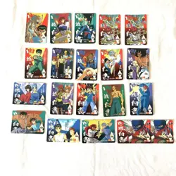 Lot of 20 Vintage Japanese TCG CCG Yu Yu Hakusho AMADA PP Card G56339 - Image 1