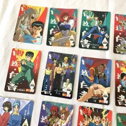 Lot of 20 Vintage Japanese TCG CCG Yu Yu Hakusho AMADA PP Card G56339 - Image 2