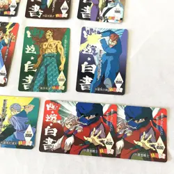 Lot of 20 Vintage Japanese TCG CCG Yu Yu Hakusho AMADA PP Card G56339 - Image 4