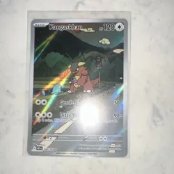 Pokemon TCG Kangaskhan Sv10: Destined Rivals Illustration Rare Holo 204/182 - Image 1