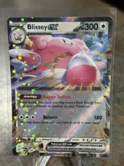 Holo Blissey ex - 134/167 Double Rare Twilight Masquerade Pokemon TCG - Image 1