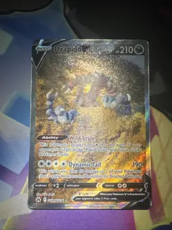 Drapion V GG49/GG70 - Pokemon Crown Zenith: Galarian Gallery Ultra Rare NM - Image 1