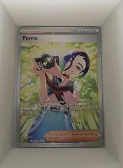 Pokemon TCG Trainer Perrin Special Illustration Card Twilight Masquerade 220/167 - Image 1
