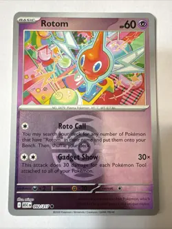 Pokemon TCG - Ascended Heroes - (Dusk Ball Reverse Holo) - Rotom - 092/217 NM - Image 1