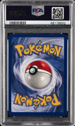 1999 POKEMON BASE SET UNLIMITED #6 GYARADOS-HOLO PSA 8 - Image 2