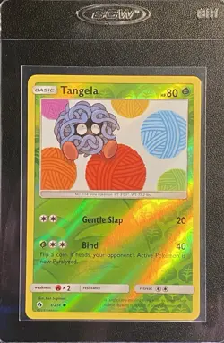 Tangela Reverse Holo Common 1/214 Pokemon TCG Sun & Moon Lost Thunder NM - Image 3
