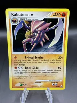 TCG POKEMON KABUTOPS HOLO 4/99 PLATINUM ARCEUS - Image 1