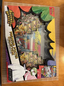 Pokemon TCG: Mega Evolution Ascended Heroes Premium Poster Collection Gardevoir - Image 1