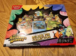 Pokemon TCG Mega Evolution Ascended Heroes First Partners Deluxe Pin Collection - Image 1