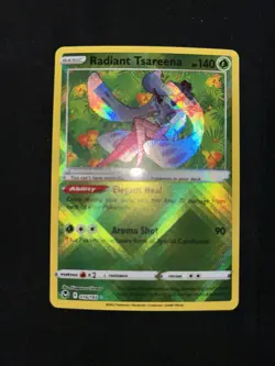 Pokemon Card Tsareena V 246/264 Ultra Rare Full Art Holo Fusion Strike TCG NM-M - Image 2