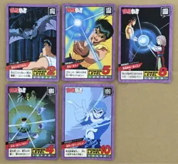 Lot of 20 Vintage TCG CCG Yu Yu Hakusho Carddass Super Battle Card BANDAI G56338 - Image 3