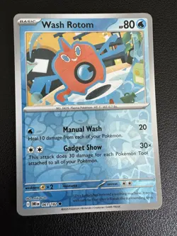 Wash Rotom 061/182 Sv10: Destined Rivals Reverse Holo - Image 1