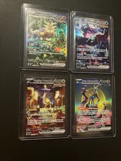 Pokemon Walking Wake Ex 205 Gouging Fire 204 Raging Bolt 208 Iron Crown 206 NM - Image 2