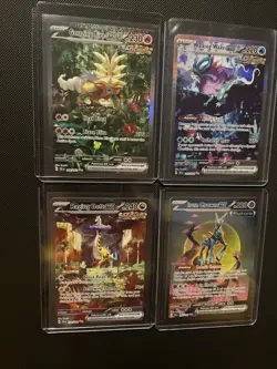 Pokemon Walking Wake Ex 205 Gouging Fire 204 Raging Bolt 208 Iron Crown 206 NM - Image 3