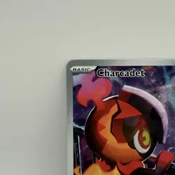 Charcadet 022 ETB Black Star Promo - Pokemon TCG Phantasmal Flames - NM - Image 3