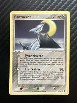 Pokemon TCG 🔥 Skarmory 21/97 🔥 EX Dragon | Regular | Rare Card Panzaeron - Image 1