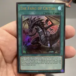 The Fang of Critias LCKC-EN037 Ultra Rare Near Mint +Bonus FREE SHIPPING! - Image 1