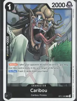 Caribou OP11-083 A Fist of Divine Speed Foil Rare - Image 1