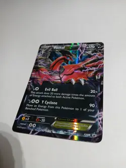 Pokemon Yveltal EX Black Star Promo Holo Card XY08 Full Art Rare - Image 1
