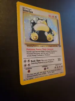 Snorlax 11/64 1st Edition Jungle Holo Rare Pokemon Card TCG 1999 - Image 3