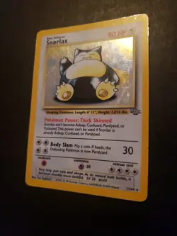Snorlax 11/64 1st Edition Jungle Holo Rare Pokemon Card TCG 1999 - Image 4