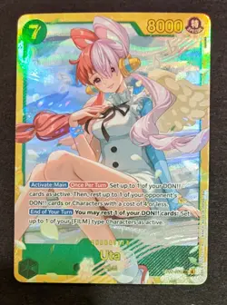 Uta EB03-061 SEC English NM EB: Heroines Edition One Piece Card Game TCG Secret - Image 1