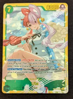 Uta EB03-061 SEC English NM EB: Heroines Edition One Piece Card Game TCG Secret - Image 2