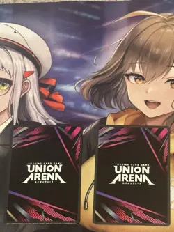 Union Arena Mina Ashiro Character Cards Foil & Regular Lot 2 Cards - Image 2