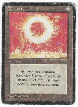 ►Magic-Style◄ MTG - Sol Ring - French Revised FBB - Poor - Image 1