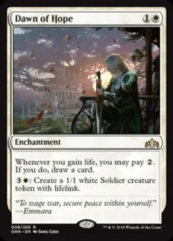 Dawn of Hope -Foil Light Play MTG Guilds of Ravnica - Image 1
