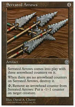 Serrated Arrows - Light Play MTG Anthologies - Image 1