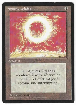 ►Magic-Style◄ MTG - Sol Ring - French Revised FBB - Good - Image 1