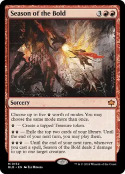 MTG Season of the Bold 152 Mythic Bloomburrow - Image 1