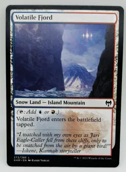 MTG Volatile Fjord Kaldheim Regular - Image 1