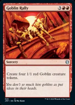 Goblin Rally - Light Play MTG Jumpstart - Image 1