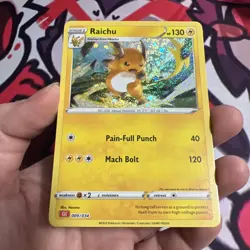 Raichu 009/034 Trading Card Game Classic Holo - Image 3