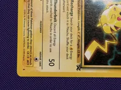 Pikachu Black Star Promo Card No.4 Kids WB Presents Pokemon The First Movie 1999 - Image 3