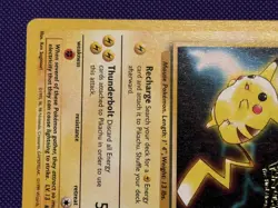 Pikachu Black Star Promo Card No.4 Kids WB Presents Pokemon The First Movie 1999 - Image 4