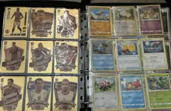 Bundle Mix Trading Cards Album Pokemon Digimon & Super Soccer Stars set - Image 4