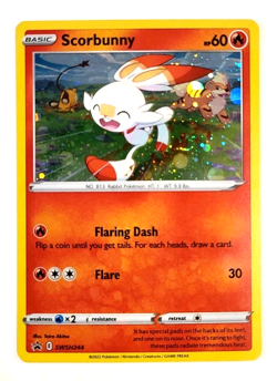 Scorbunny - SWSH244 - Cosmos Holo - SWSH Black Star Promos - Pokemon Card_2 - Image 1