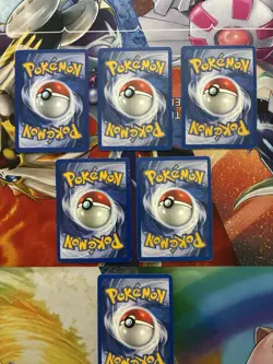Vintage Pokemon Card Lot WOTC Cards Holo Fire Charizard Alakazam Slowbro - Image 5
