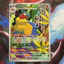 Pokemon TCG Archeops Card 132/086 White Flare SV English - Image 1