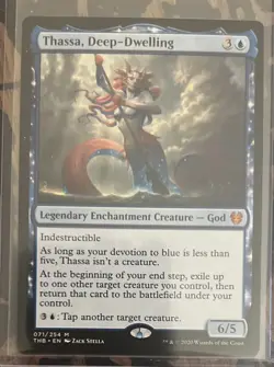 Thassa, Deep-Dwelling MTG Theros Beyond Death TBD Magic MINT Never Played 🔥 NP - Image 1