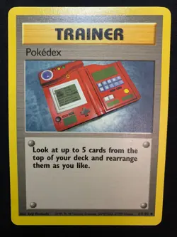 POKEDEX - 087/102 - BASE SET - POKEMON CARD - LP - Image 1