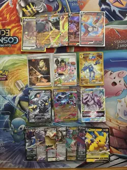 Pokemon Card Lot Full Art Alt Art Fire Charizard Pikachu - Image 1