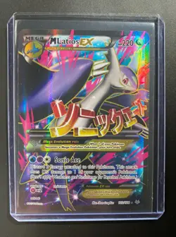 M Latios EX 102/108 Holo Full Art Pokemon Card XY Roaring Skies Pokemon TCG - Image 1
